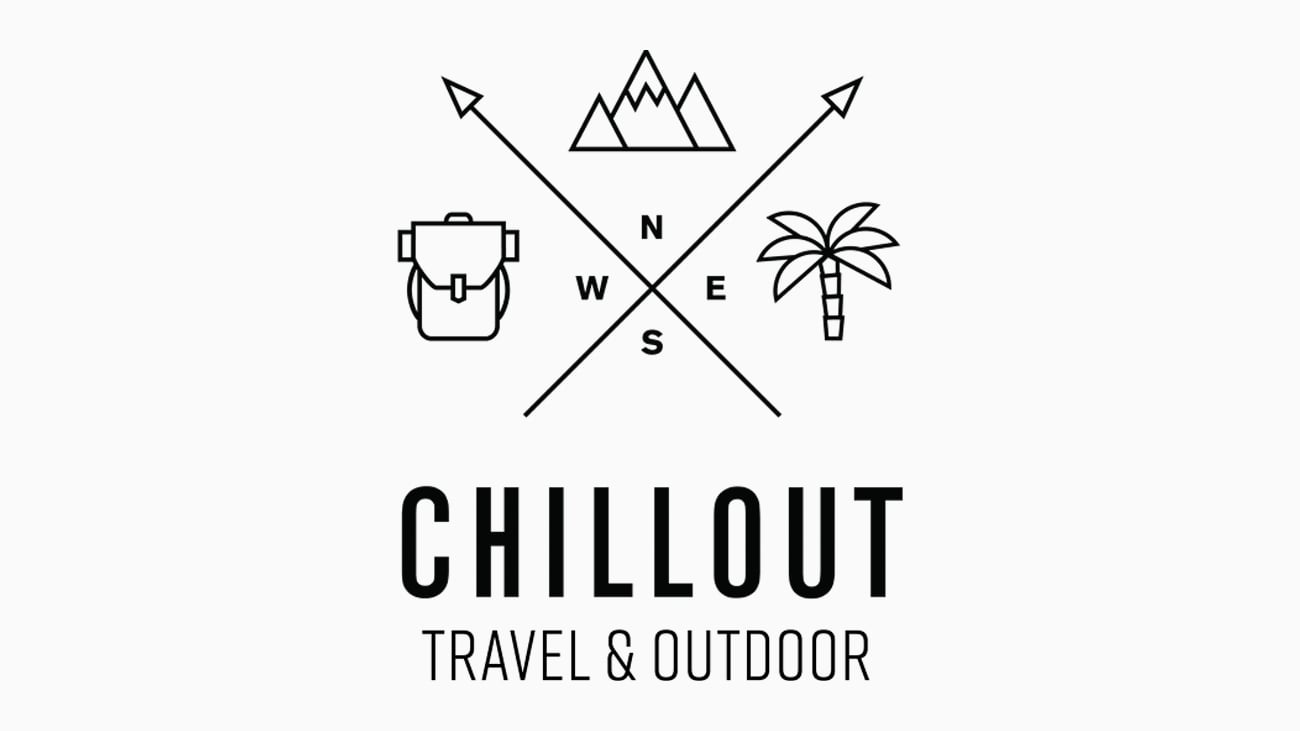Chillout travel store logo.